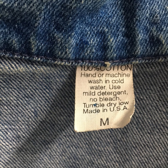 Vintage denim lace vest - Picture 8 of 8